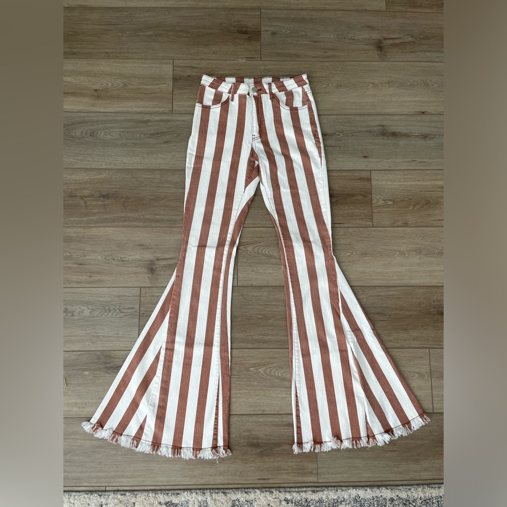Altard State striped bell bottoms